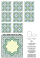 Teabag Folding Card Toppers Kit With Two Folding Cards and Two Sizes; Design 18