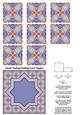 Teabag Folding Card Toppers Kit With Two Folding Cards and Two Sizes; Design 20