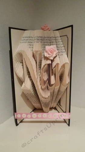 Nan Black chancery Book Folding Pattern