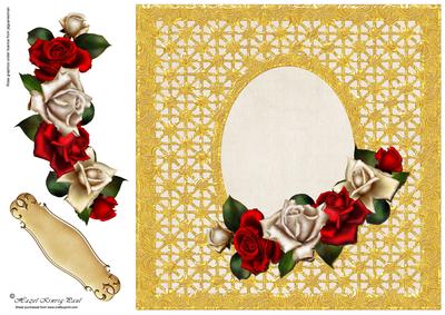 Golden Lattice Card Front