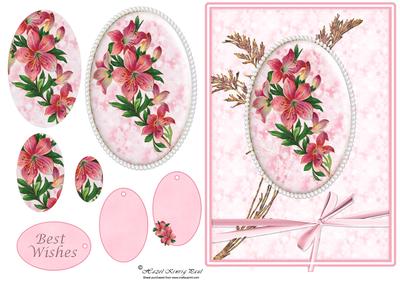 Country Cameo Pyramid Card