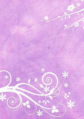 Floral Swirl Background (lilac)