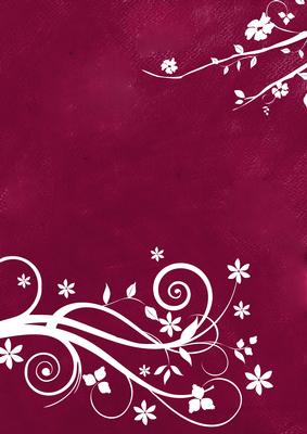 Floral Swirl Background (burgundy)
