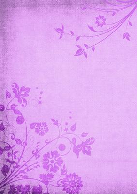 Shabby Chic Floral Flourish Background (lilac)