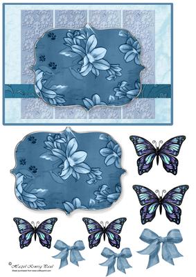 Butterfly Beauty Layered Card