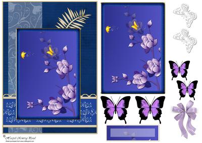 Butterflies Galore Layered Card