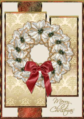 Gilded Christmas A4 Layered Card
