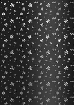 Golden Snowflakes Christmas Background (silver)
