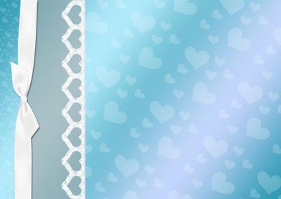 Romance Satin & Lace (blue)