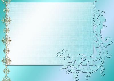 Gilded Beauty Layered Background (turquoise)