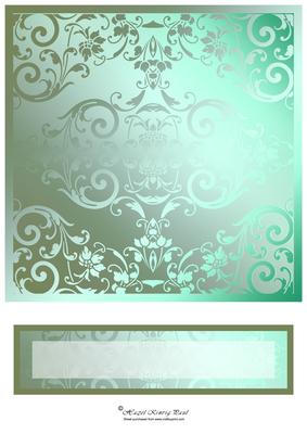 Etched Glass Card Fronts & Text Plate #2