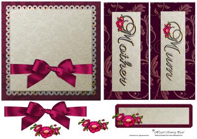 Mother Easel Card or Topper