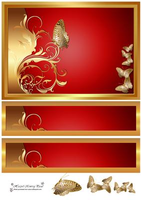 Golden Beauty Card Front
