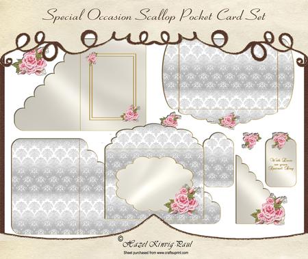 Special Occasion Scallop Pocket Card Set