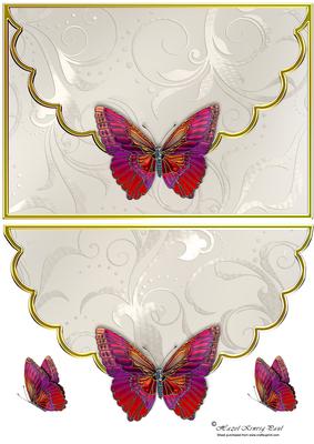 Butterfly Envelope Card