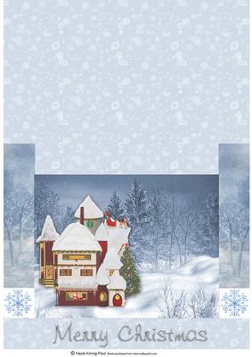 Santa's House Pop-up Stepper