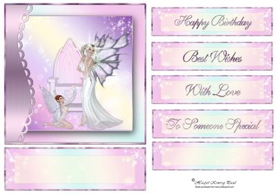 Fairy Princess Easel Panels