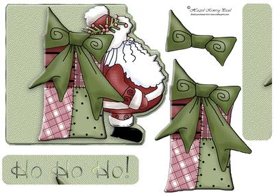 Santa Over the Edge