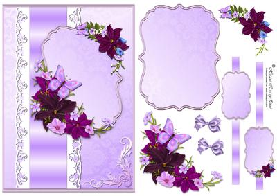 Layered Floral Card