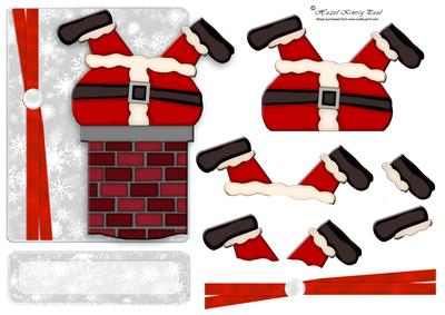 When Santa Got Stuck in the Chimney Over the Edge