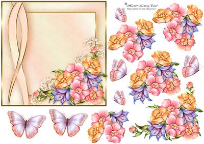 Fabulous Flowers Decoupage
