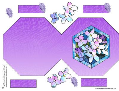 Octagonal Flower Window