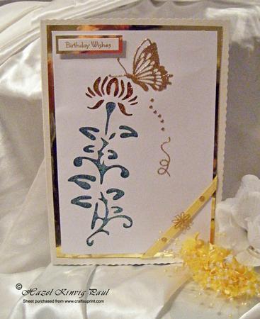 Chrysanthemum Card