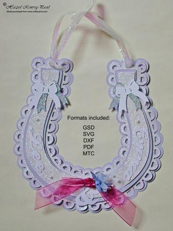 Layered Wedding Horseshoe