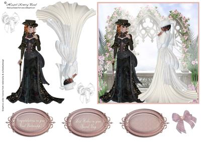 Female Civil Partnership/ceremony Card