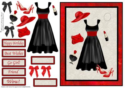 Hot Evening Card