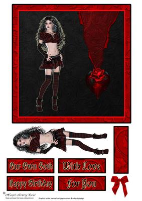 Sweet Goth Girl