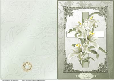 A5 Quick Make Sympathy Card
