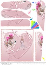 Bridal Fan Card