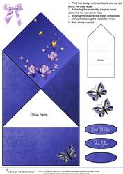 Butterflies Diamond Top Spring Card
