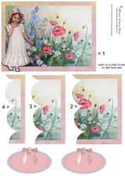 Pretty Meadow Girl Side Stacker