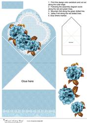 Flowers & Lace Spring Card