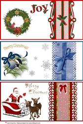 3 Dl Toppers for Christmas