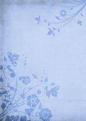 Shabby Chic Floral Flourish Background (blue)