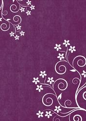 Garden Flourish Background (purple)