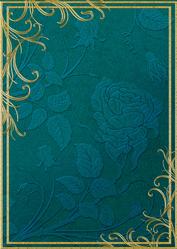 Framed Jacquard Background (rich Teal)