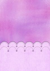 Layered Frosted Rainbow (lilac)