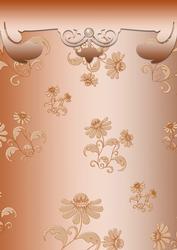 Gilded Brocade Background (copper)