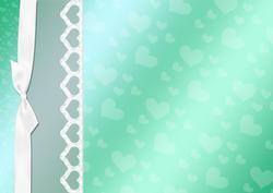 Romance Satin & Lace (aqua)