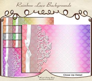 Rainbow Lace Backgrounds