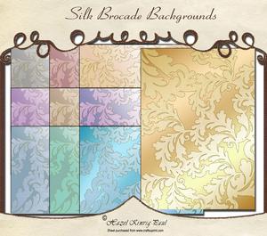 Silk Brocade Backgrounds