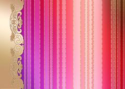 Glitter Stripe Rainbow Layered Background #3