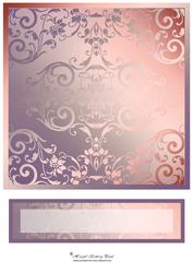 Etched Glass Card Fronts & Text Plate #1