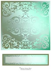 Etched Glass Card Fronts & Text Plate #2