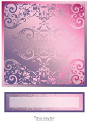 Etched Glass Card Fronts & Text Plate #5