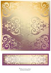 Etched Glass Card Fronts & Text Plate #6